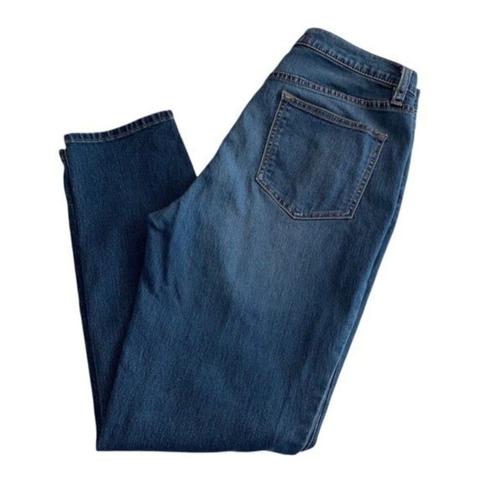 Free People high rise straight jeans Womens 29 medium wash comfort casual school